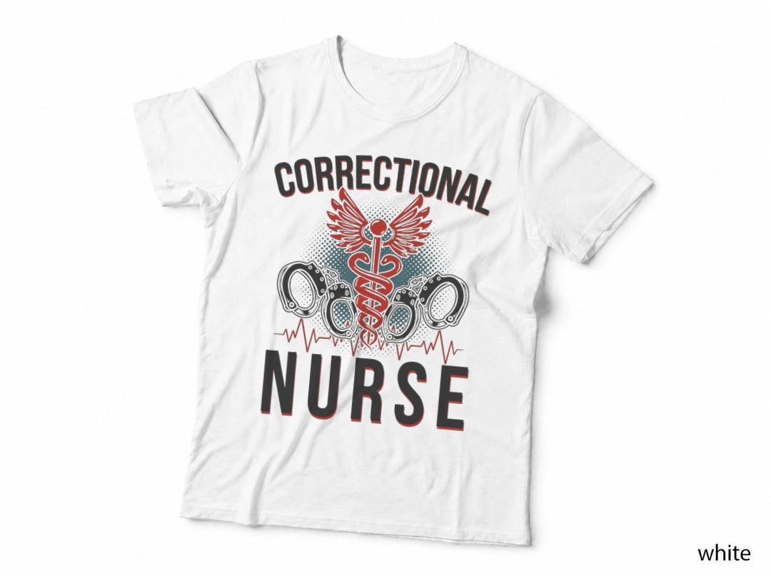 Corrections Nurse Caduceus Correctional Nurse T-Shirt