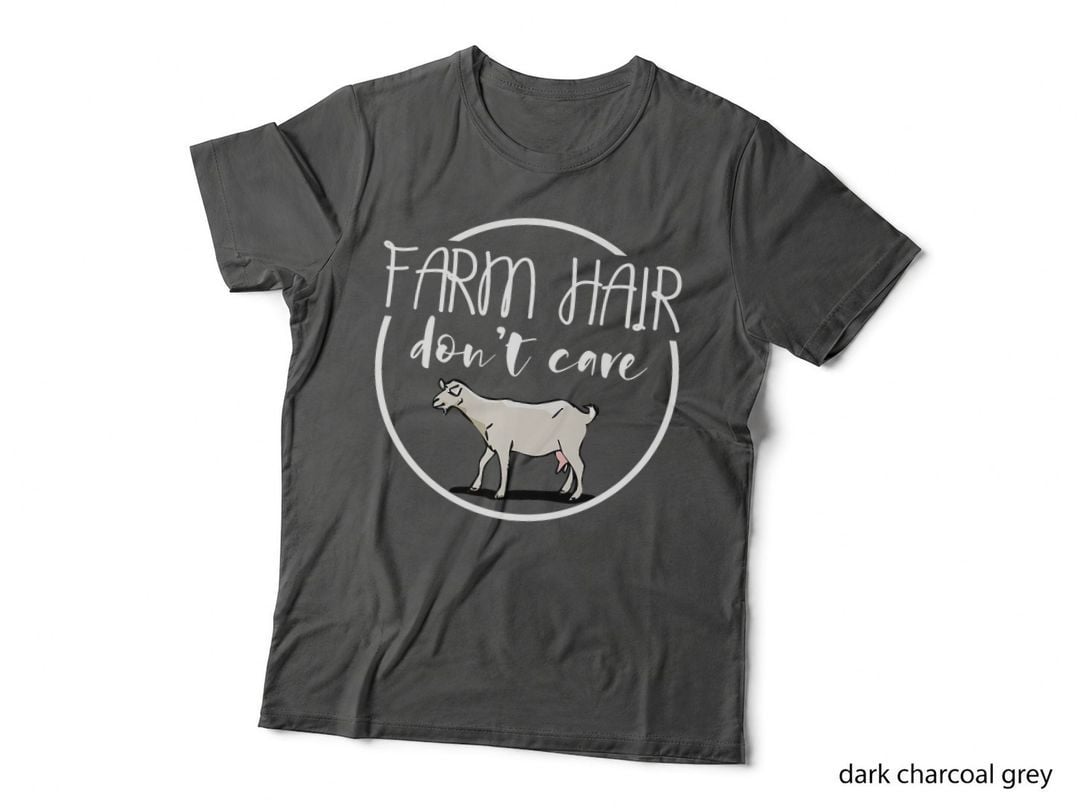 Farm Hair Don't Care Premium Shirt. Farmer T-Shirt Gift
