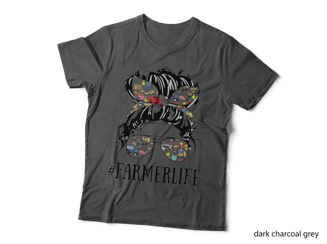 Farm Life Farmer Life for Farmer Girl Farmer Woman Farming T-Shirt