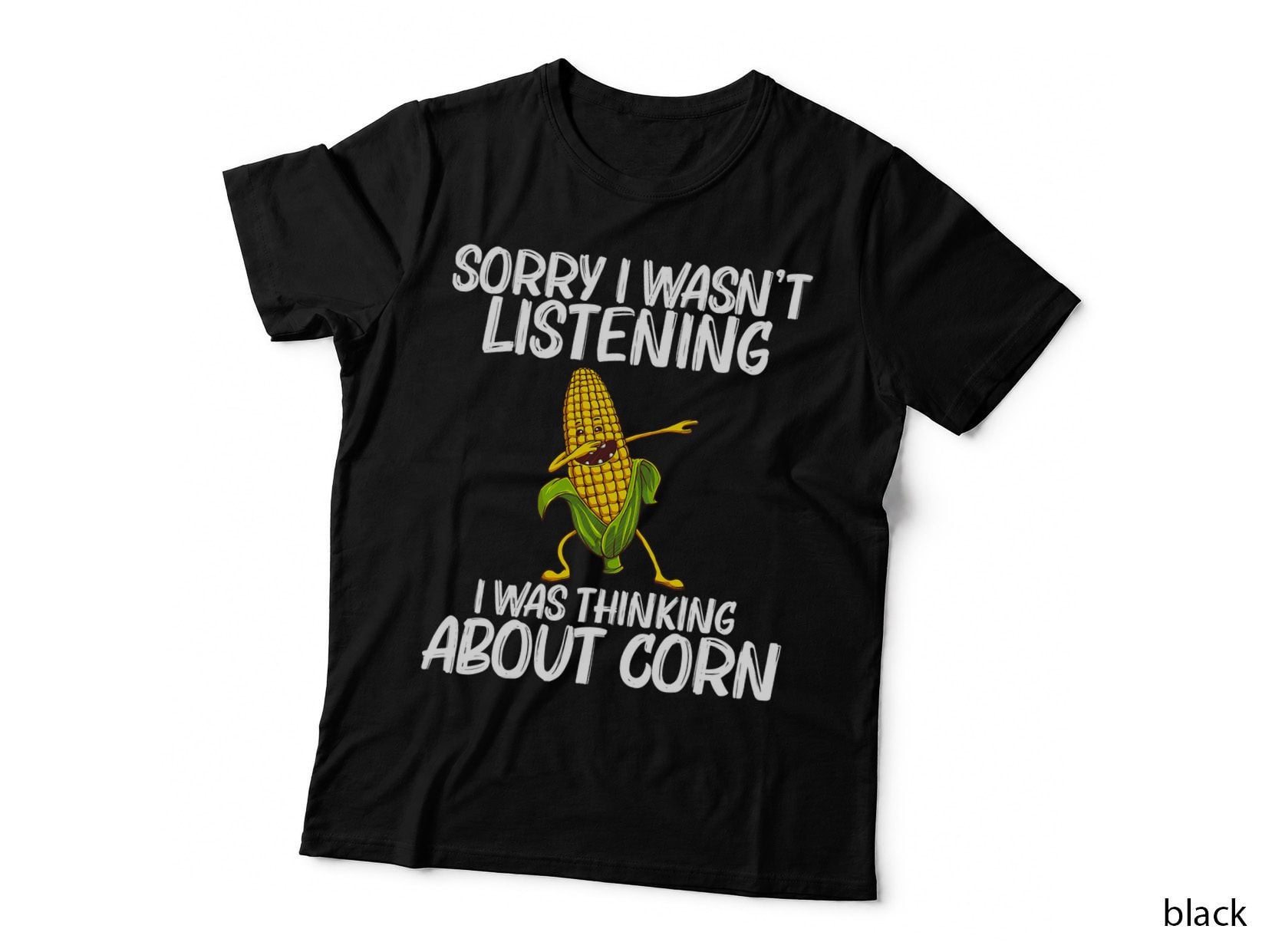 Funny Corn Gift for Men Women Corn on the Cob Costume Farmer T-Shirt