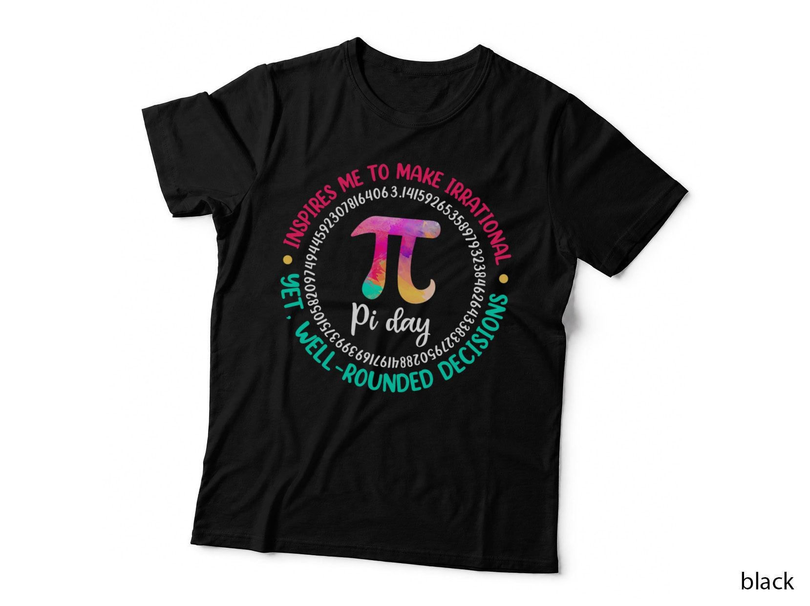 Funny Nerd Math Teacher Shirt, Men Women Pi Day Inspire Geek T-Shirt