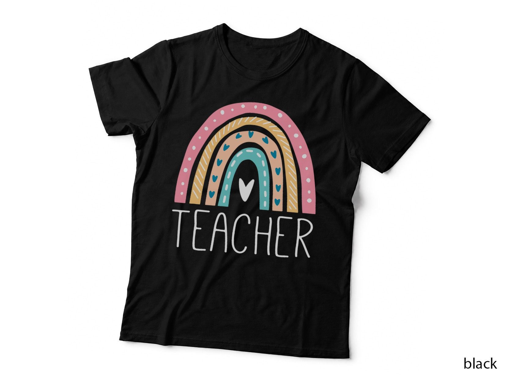 Funny Teacher Rainbow Gifts Teaching T-Shirt