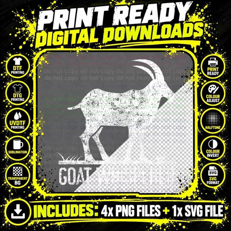 Goat Whisperer Local Farm Lover Funny Goat Farmer T-Shirt Png SVG Digital Bundle