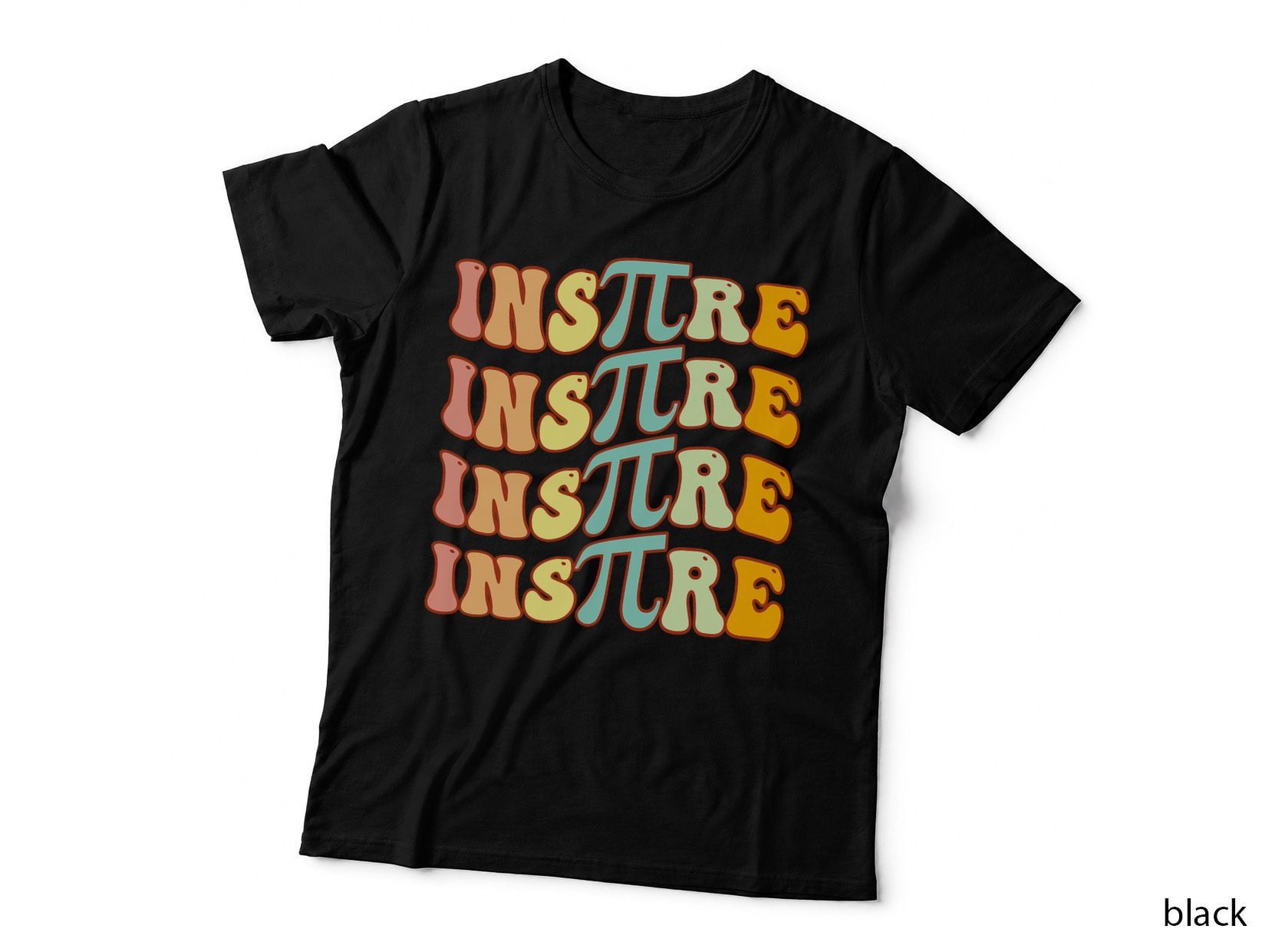 Groovy Inspire Pi Day Funny Pi Number for Math Teacher Women T-Shirt