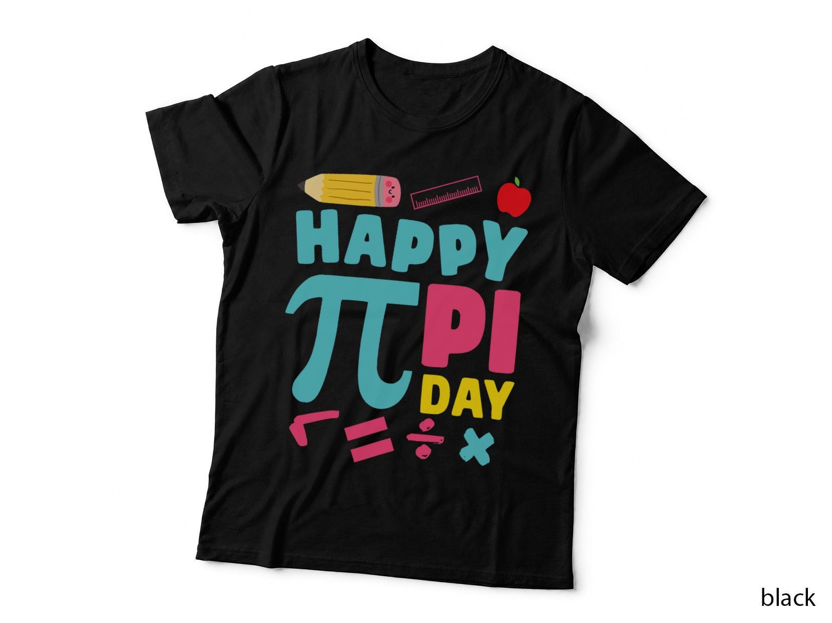 Happy Pi Day Mathematic Math Teacher Gift Women Men Girl T-Shirt