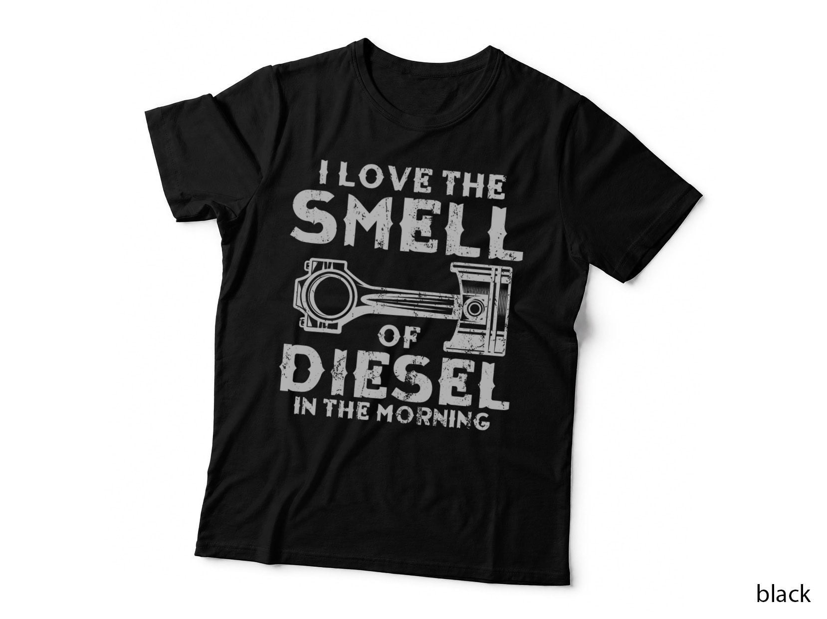 I Love the Smell of Diesel in the Morning Mechanic T-Shirt