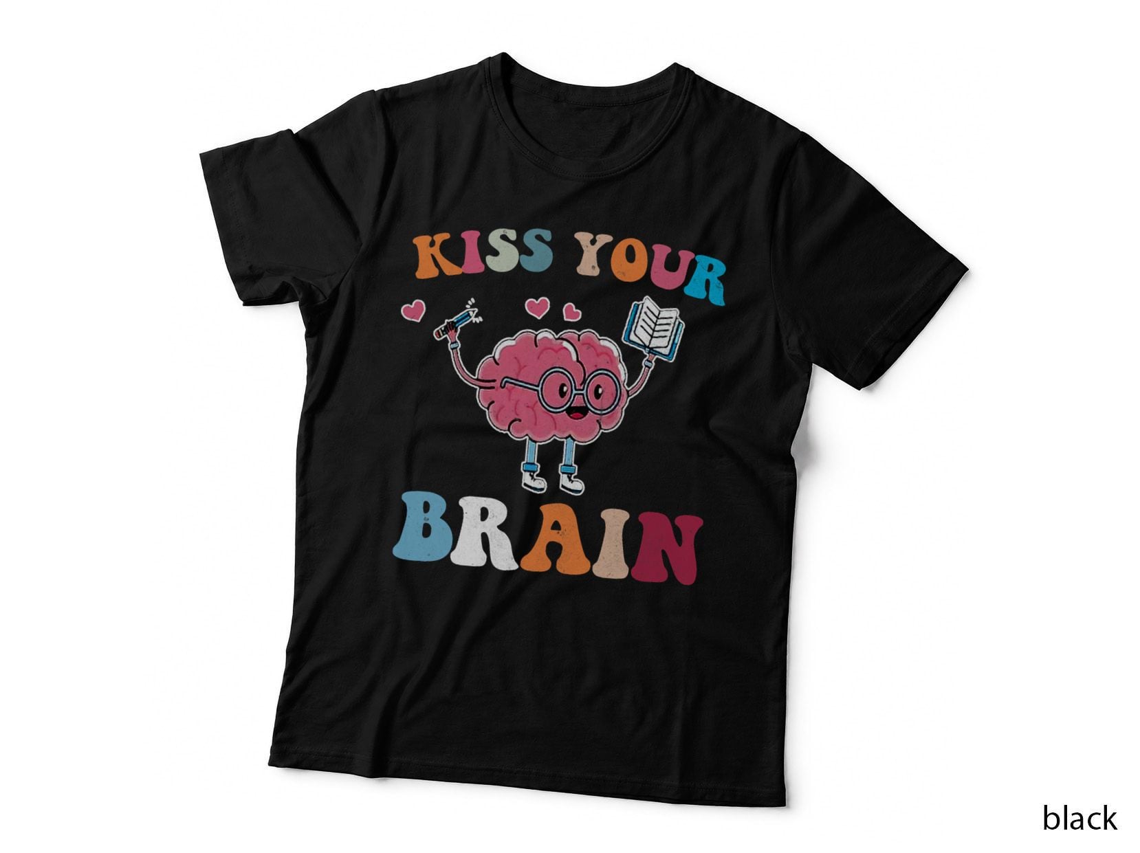 Kiss Your Brain Sped Teacher Appreciation Back to School T-Shirt