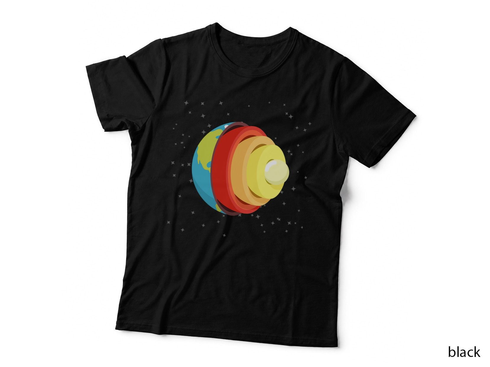 Layers of the Earth - Geology Teacher, Student T-Shirt