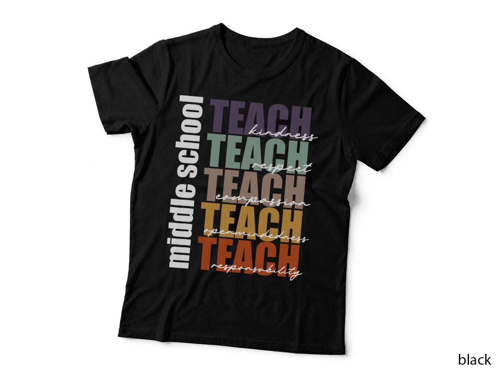 Middle School Teach Middle School Teacher Back to School T-Shirt