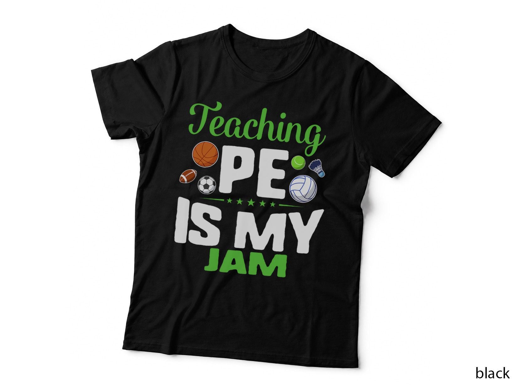 P.e. DAY Teaching PE Is My Jam Physical Teacher Sport Coach T-Shirt