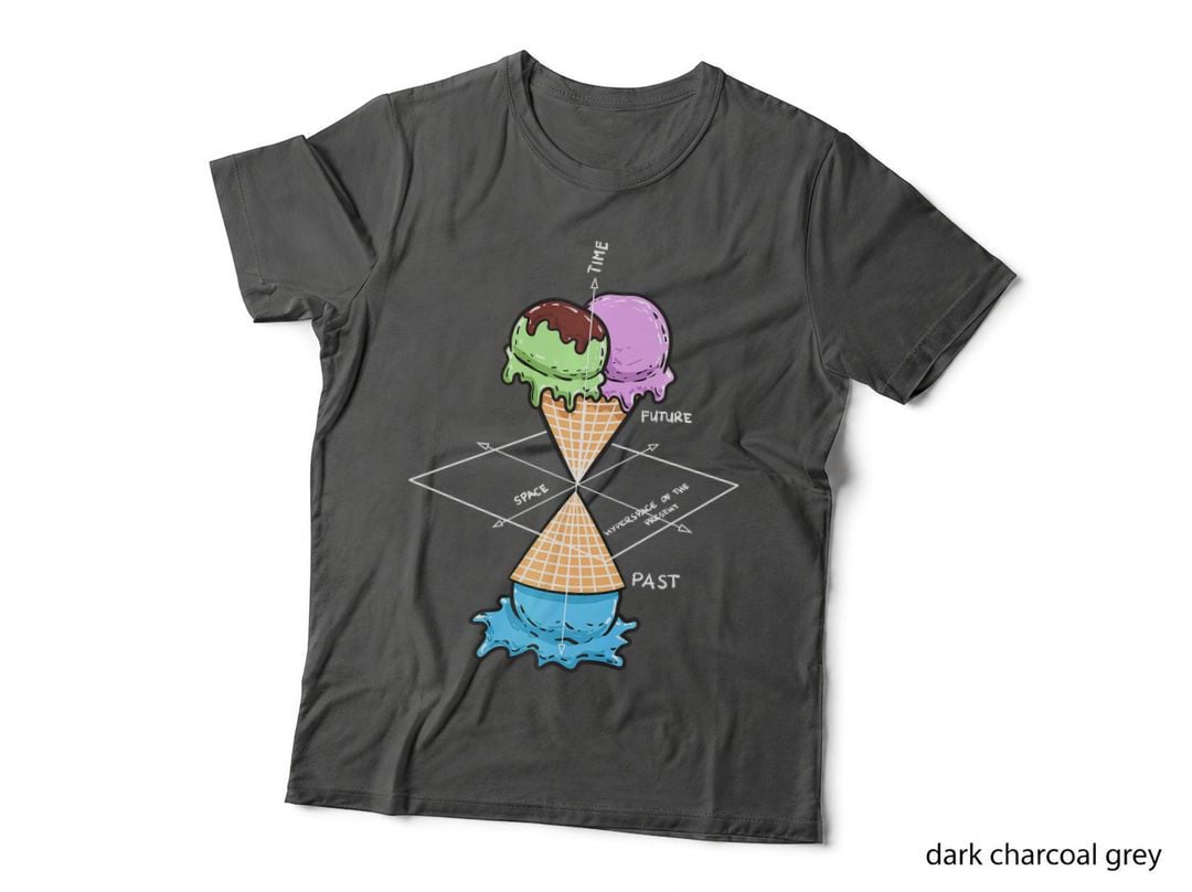 Physics Teacher Physical Science Professor Ice Cream T-Shirt