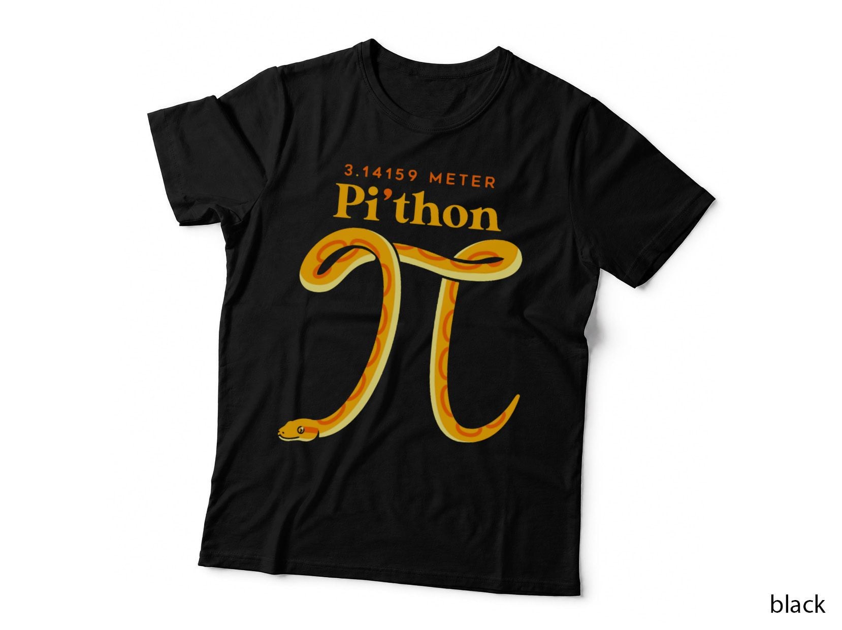 Pi Thon Funny Pi Day Ball Python Snake for Teacher T-Shirt