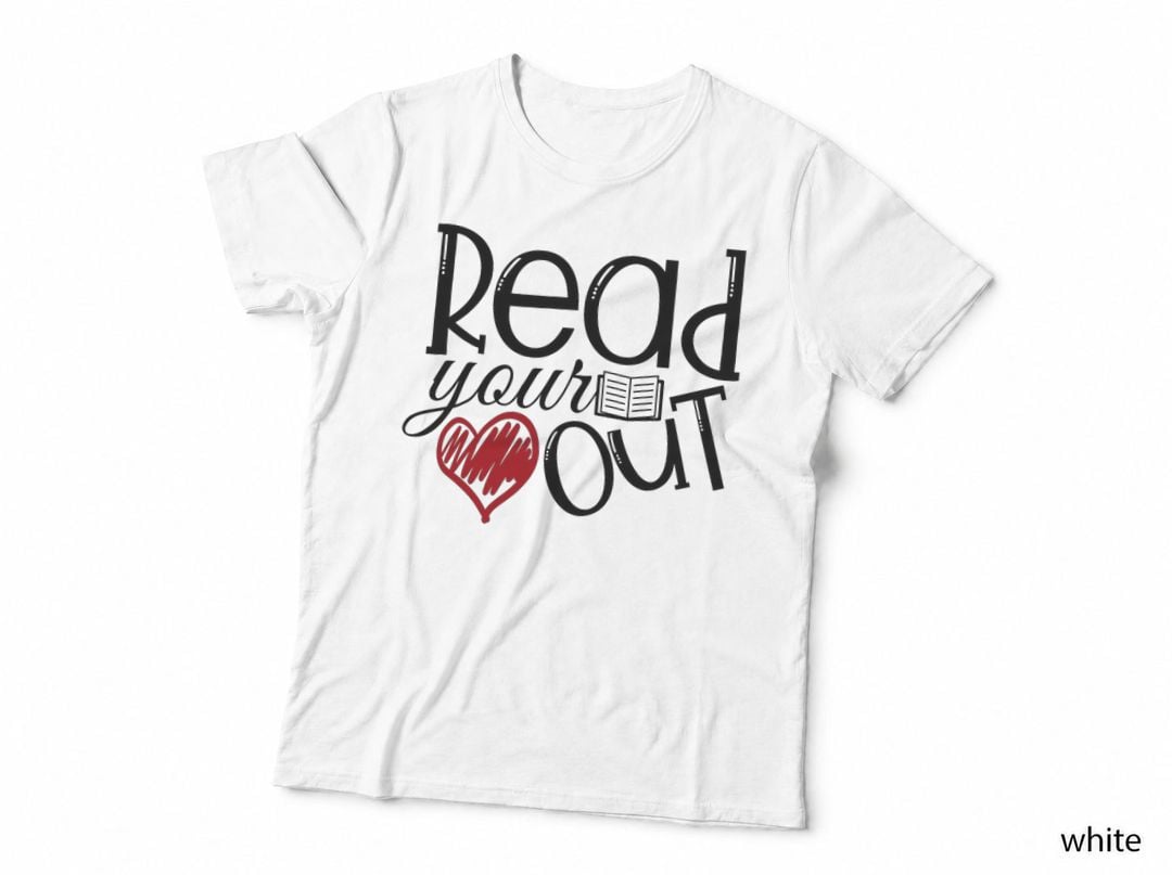 Read Your Heart Out Book Lovers - Reading or English Teacher T-Shirt
