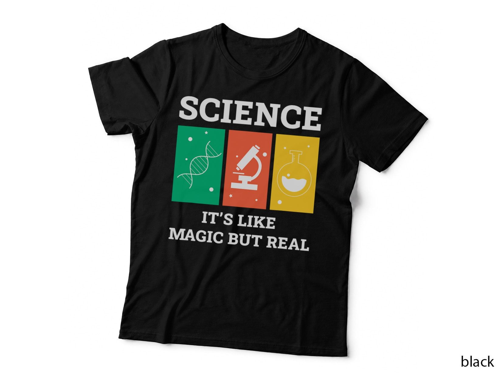 Science Is Magic Teacher Chemistry Biology Physics Student T-Shirt