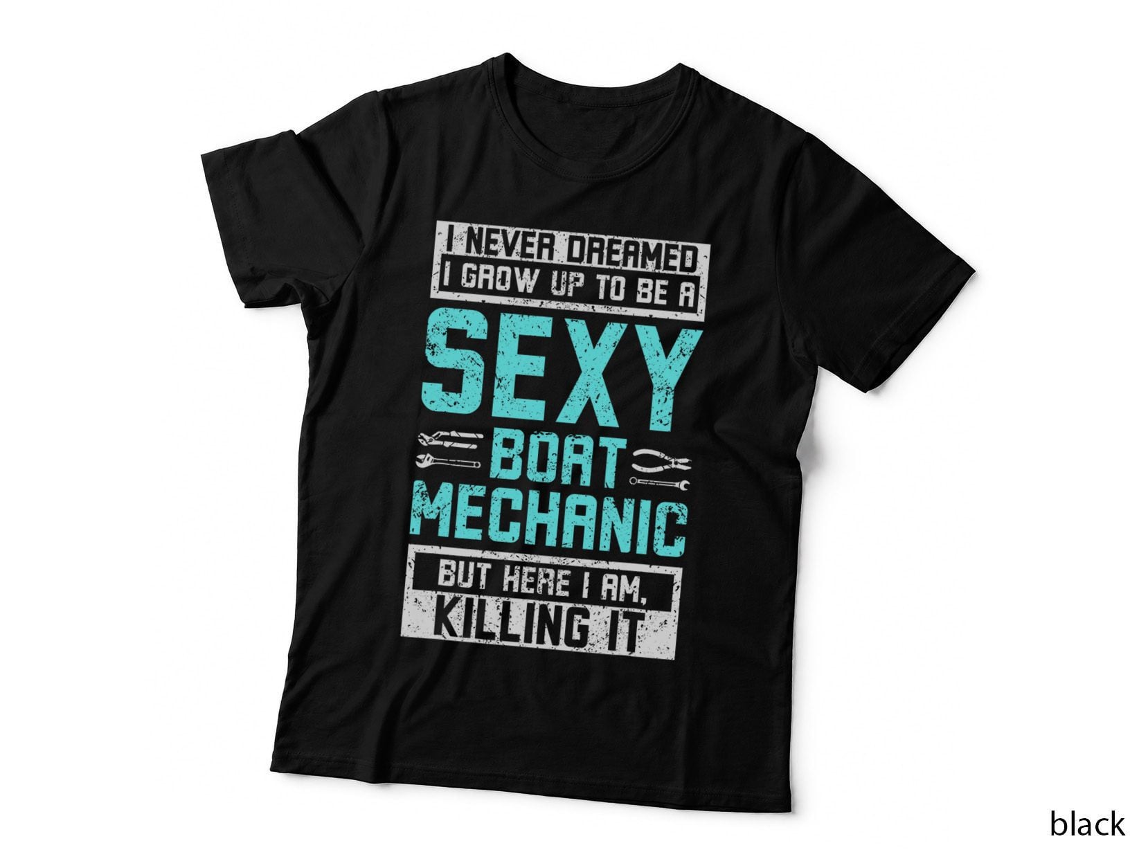 Sexy Boat Mechanic T-Shirt
