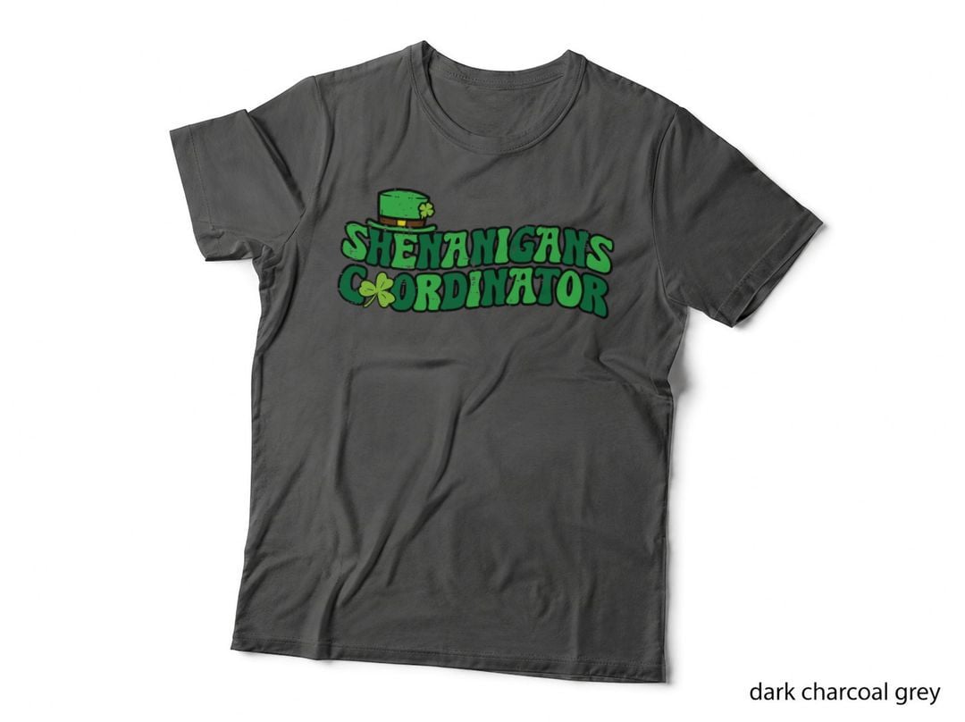 St Patricks Day Shenanigans Coordinator Saint Pattys Teacher T-Shirt