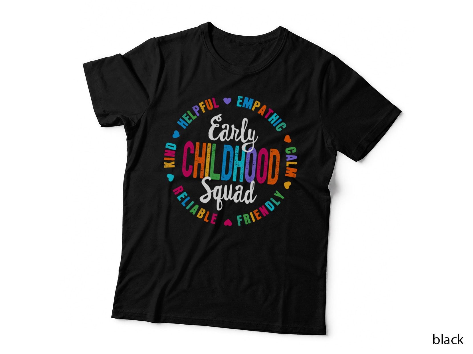 Teacher Early Childhood SQUAD Preschool Head Start Crew T-Shirt