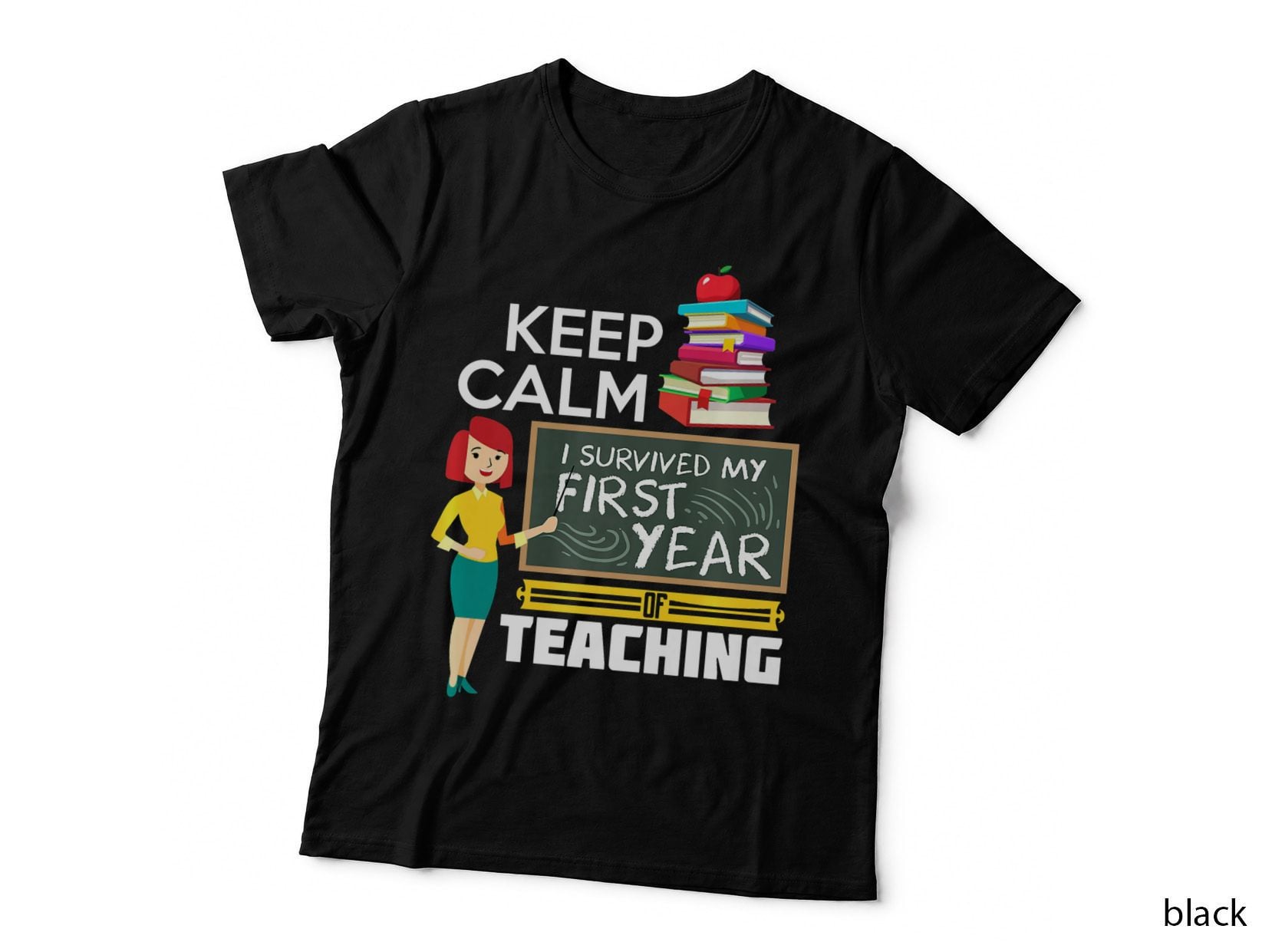 Teacher Quote Gift I Survived My First Year of Teaching T-Shirt