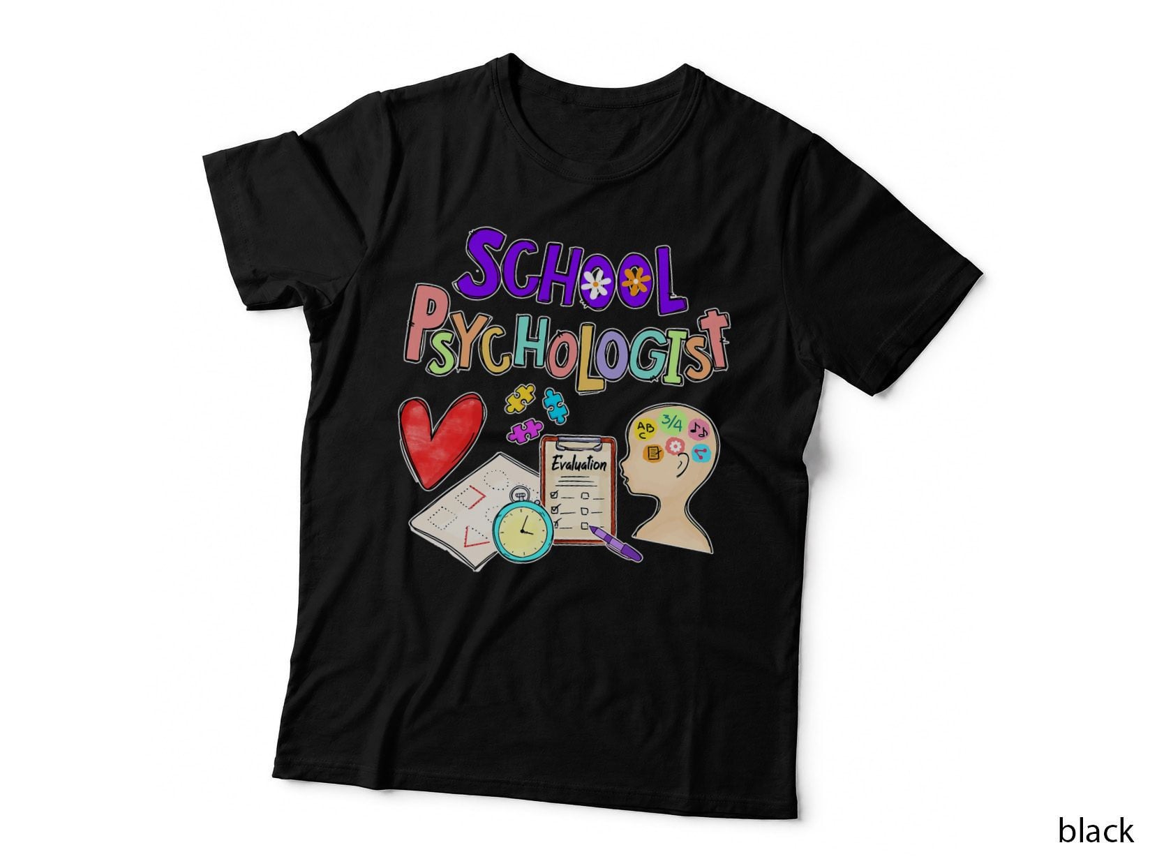 Teacher School Psychologist Psychology SLP Back to School T-Shirt