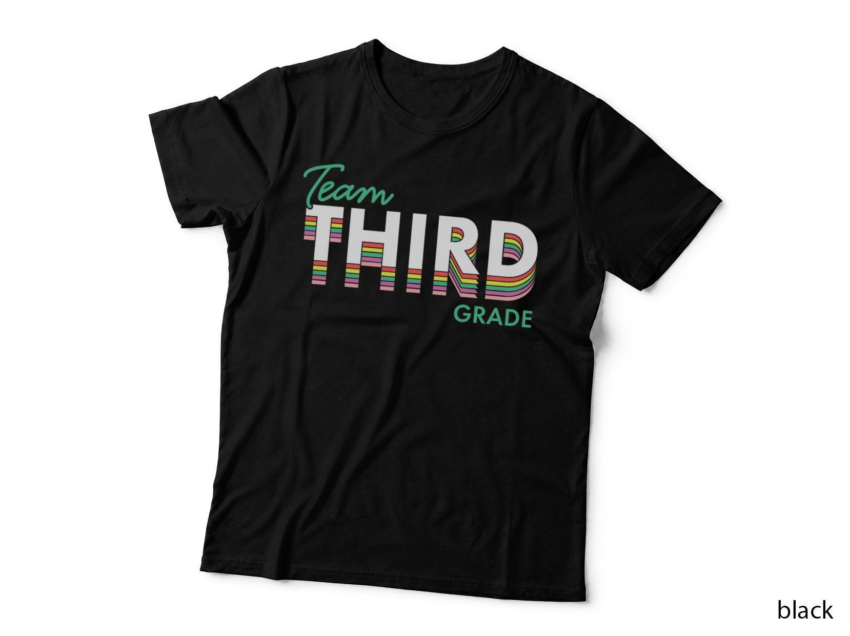 Team 3rd Third Grade Teacher Back to School Top T-Shirt