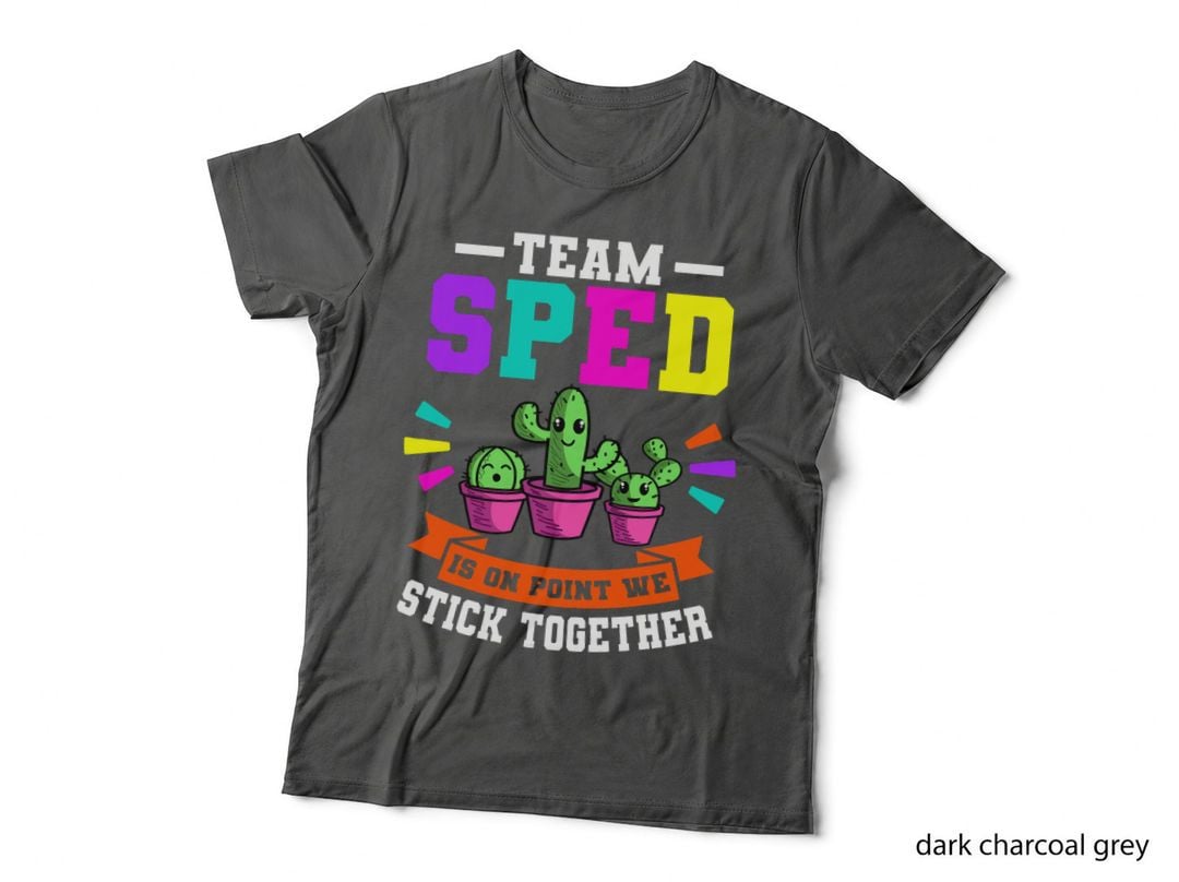 Team Sped Special Education Teacher Educator Autism Students T-Shirt