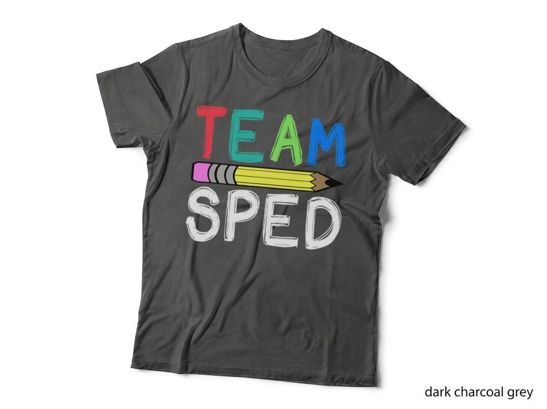 Team Sped Special Education Teacher Tshirt