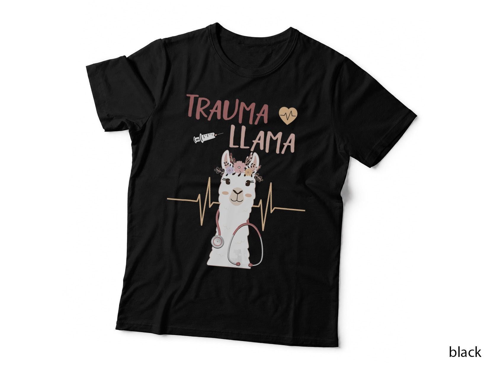 Trauma Llama Tee Nurse EMT Paramedic Nursing Alpaca Gift T-Shirt