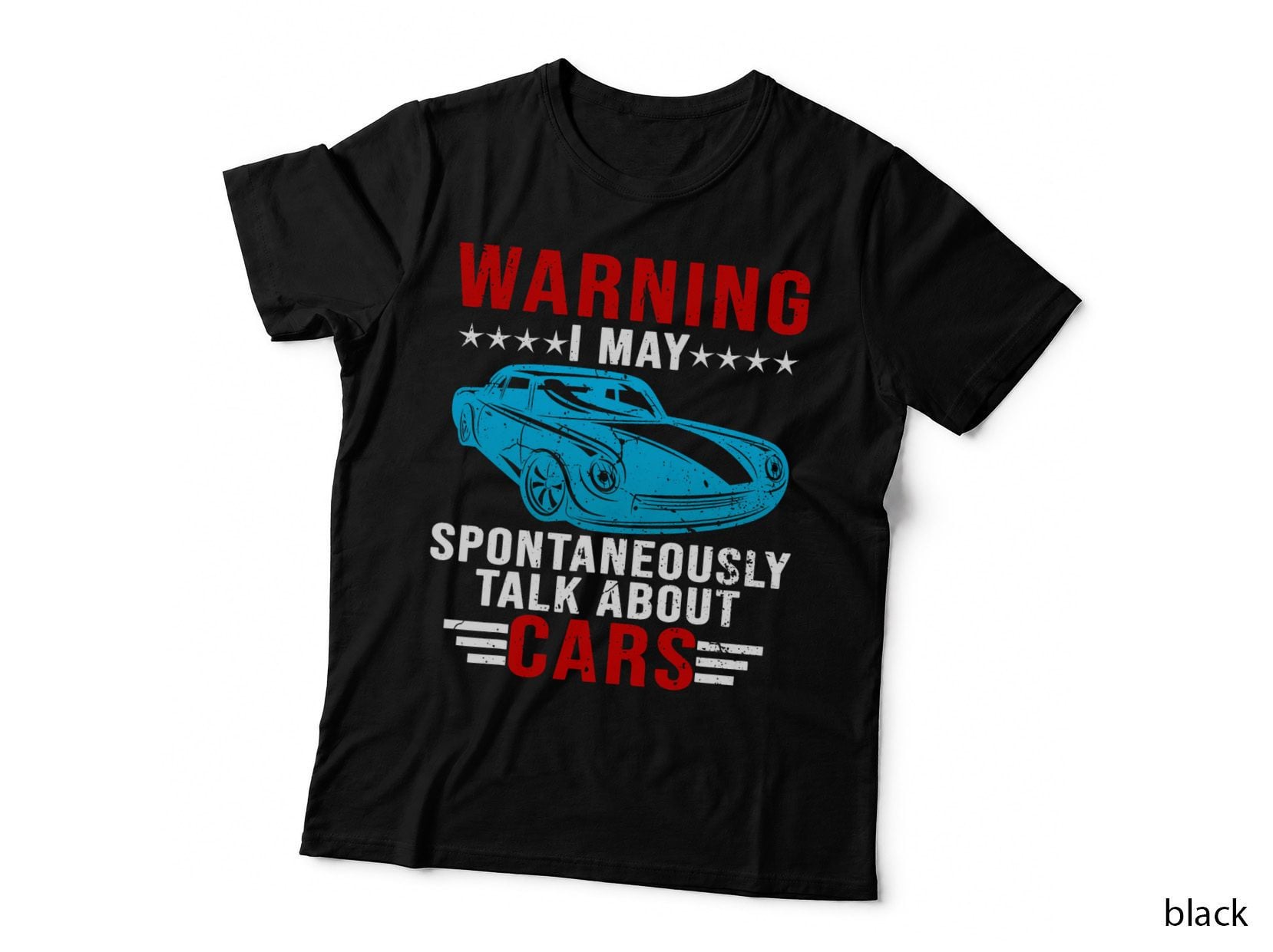 Warning I May Spontaneously Talk Cars Auto Mechanic T-Shirt