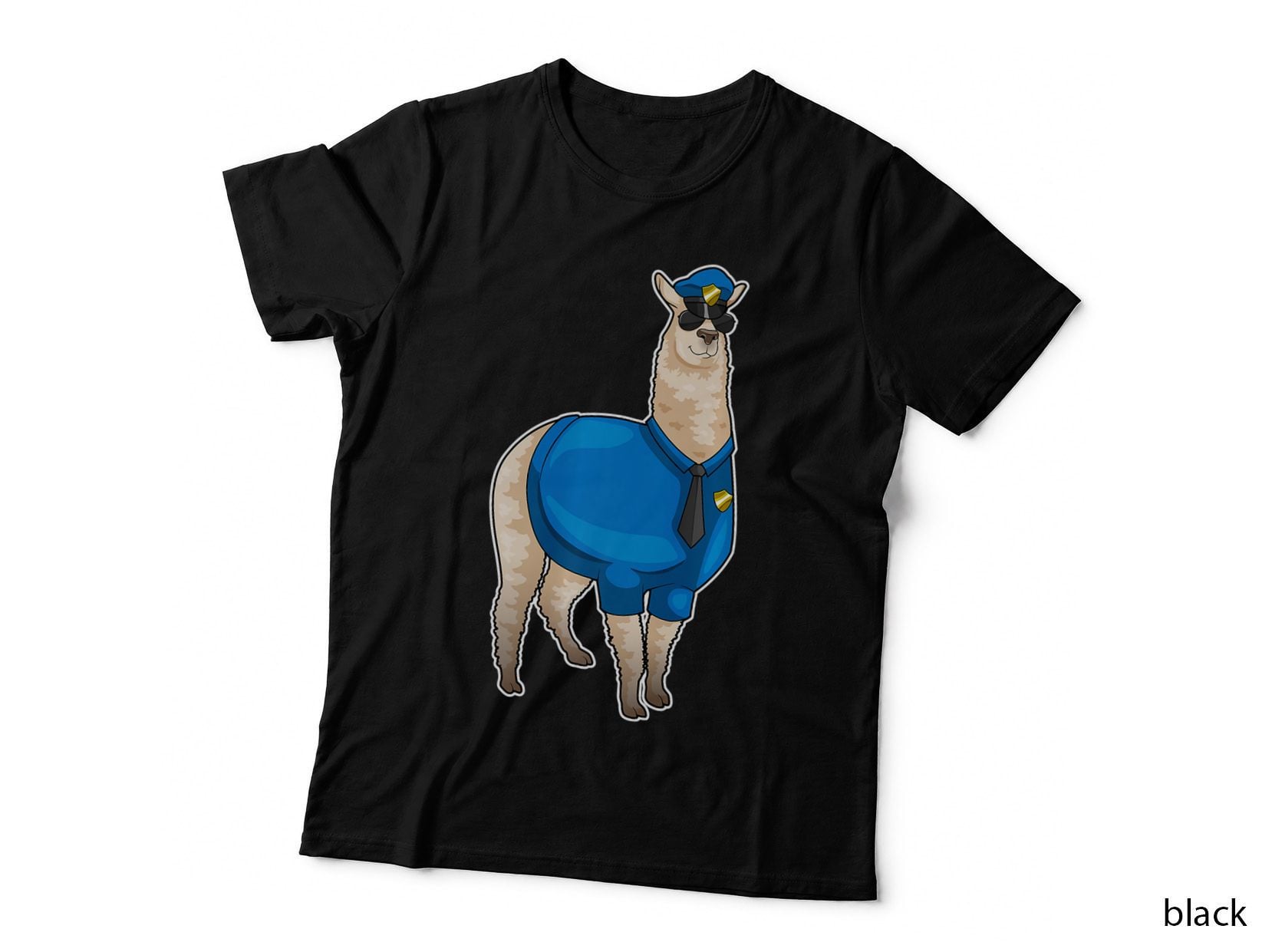 Alpaca Cop Police, Funny Gift Tee