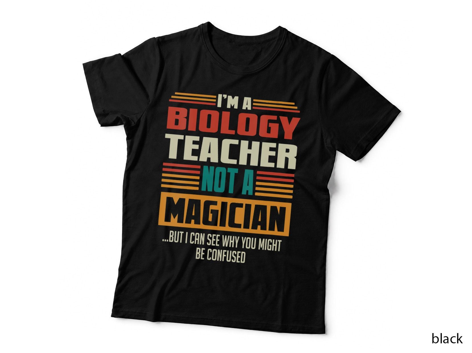 Biology Teacher Funny Quote Retro Vintage T-Shirt