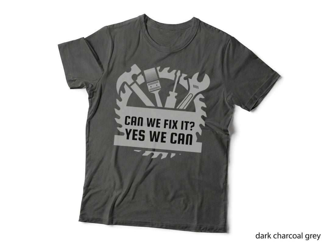 Can We Fix It Yes We Can Bob the Builder Construction T-Shirt