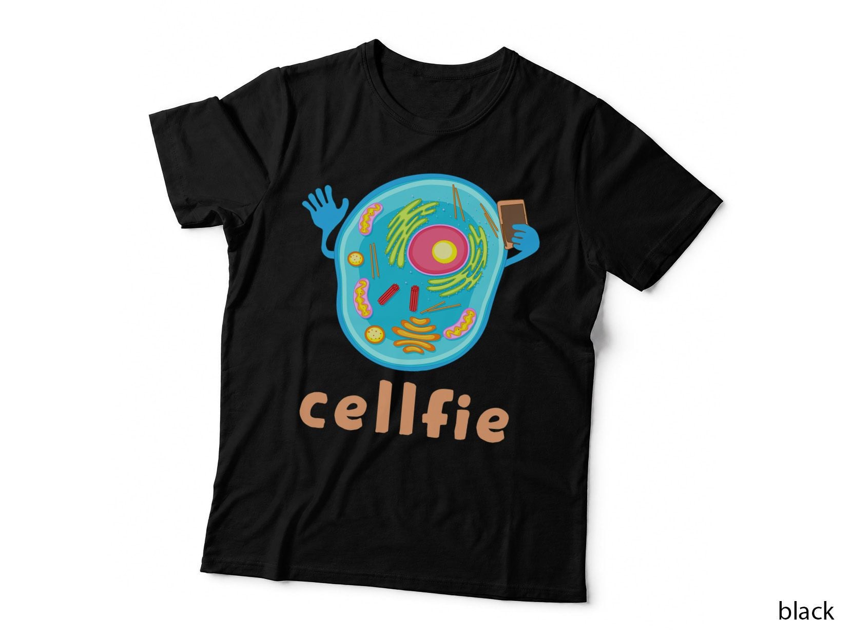 Cell Fie Funny Biology Science Teacher Biologist T-Shirt