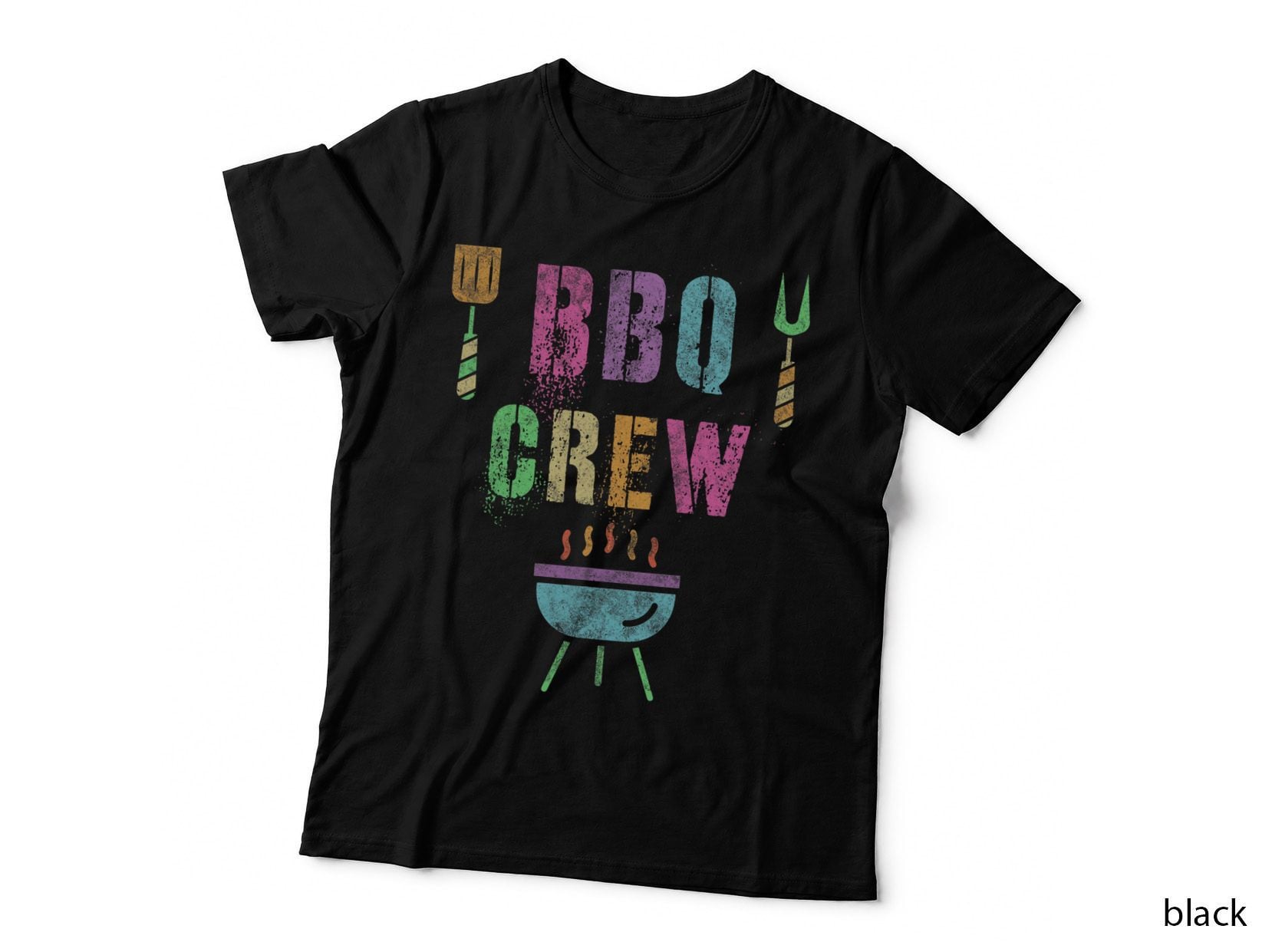 Funny BBQ CREW Grill Chef Cook Squad Cooking Summer Grilling T-Shirt