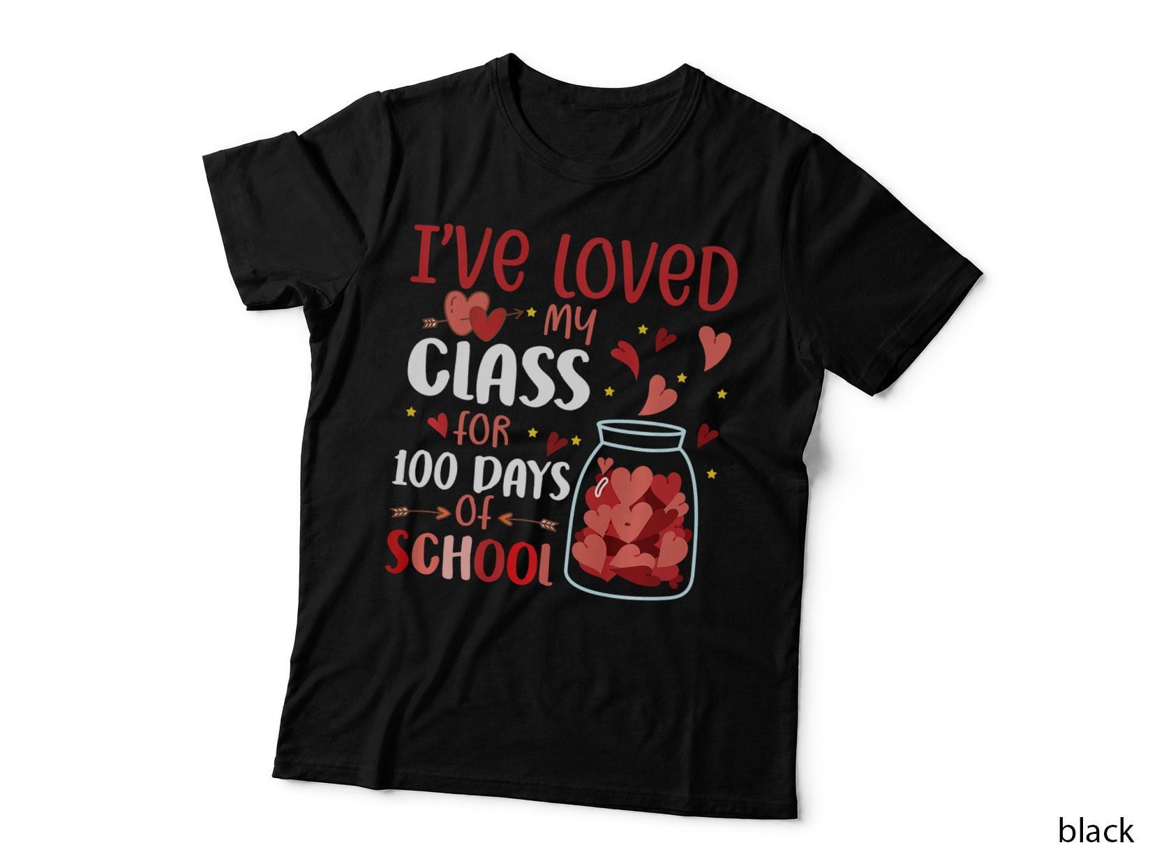 I've Loved My Class for 100 Days School Teacher T-Shirt