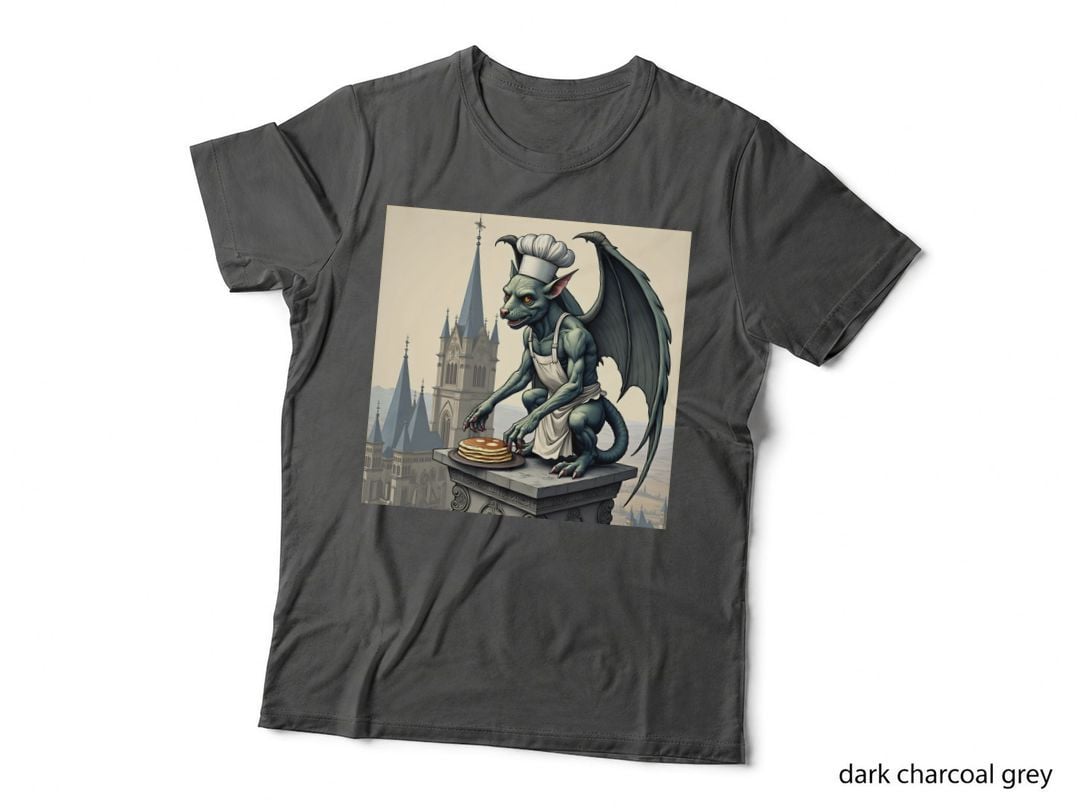 Intricate Gargoyle Chef Apron T-Shirt