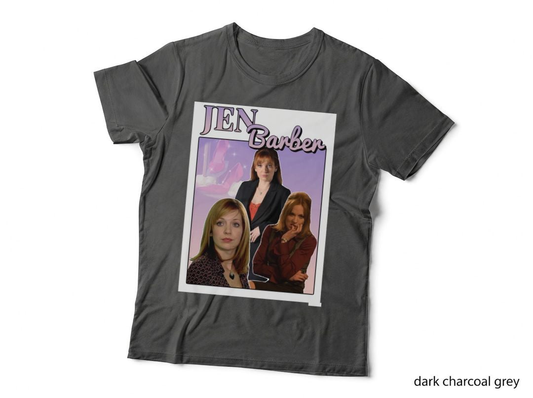 Jen Barber It Crowd 90S Homage, Three-Photo Collage, Pop Culture T-Shirt