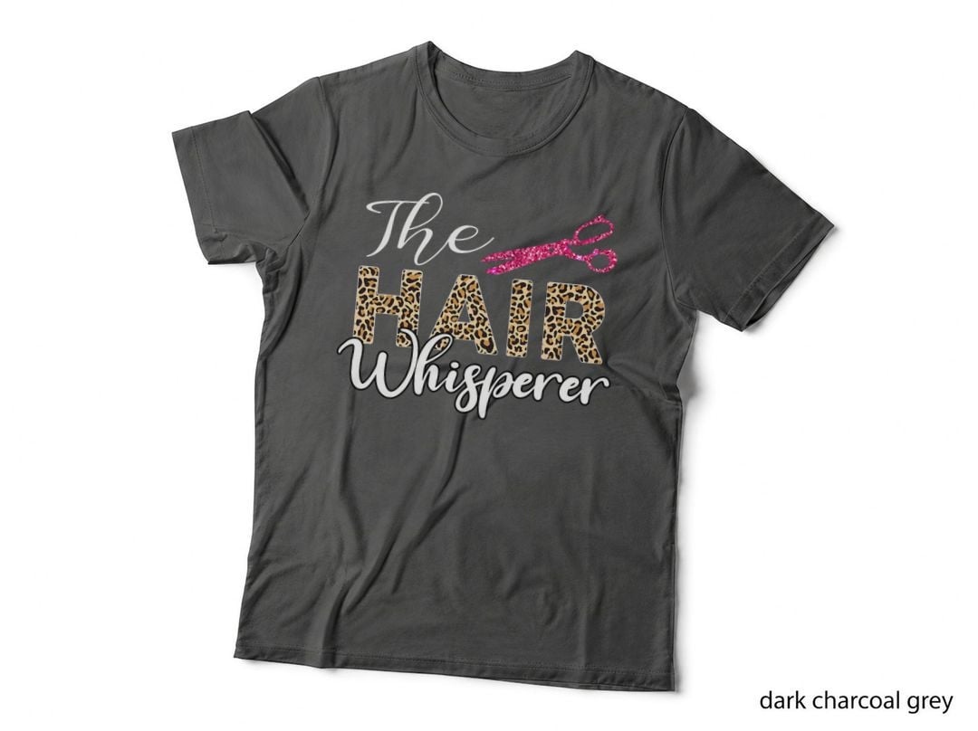 Leopard Hair Whisperer Hairstylist Hairdressing Hairdresser T-Shirt