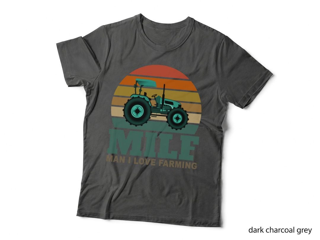 MILF Man I Love Farming Funny Farmer T-Shirt