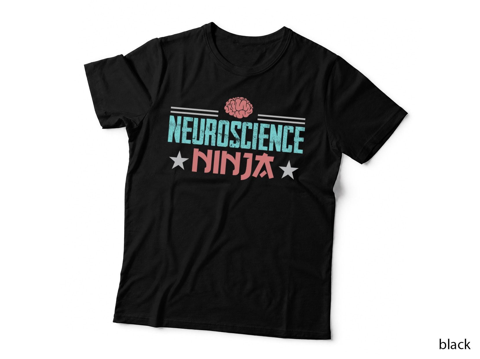 Neuroscience Ninja Brain Medical Doctor Nurse Psychologist S T-Shirt