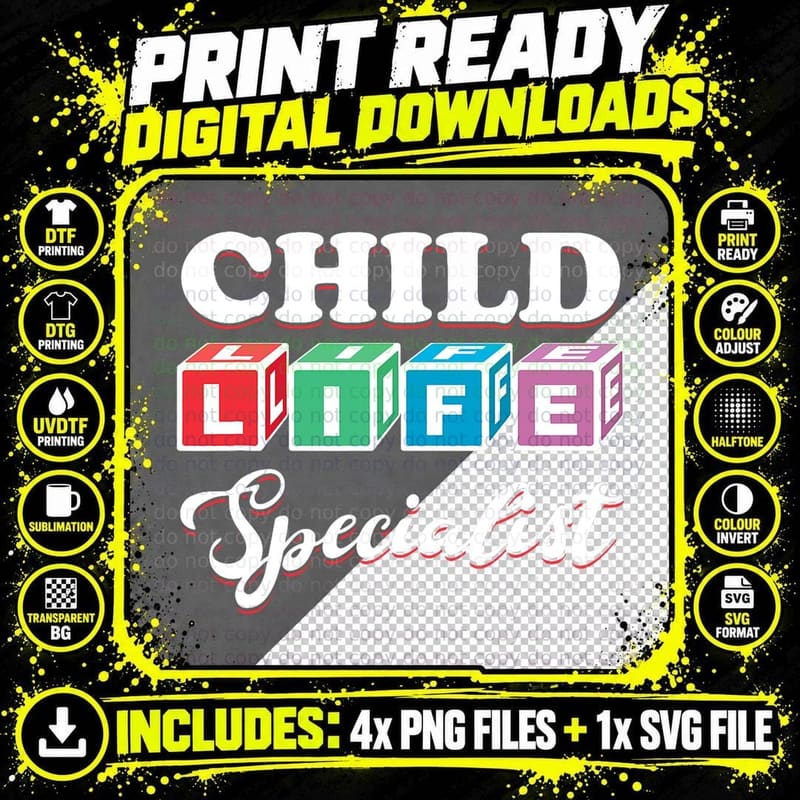 Pediatric Doctor Nurse Pediatrician Child Life Png SVG Digital Bundle