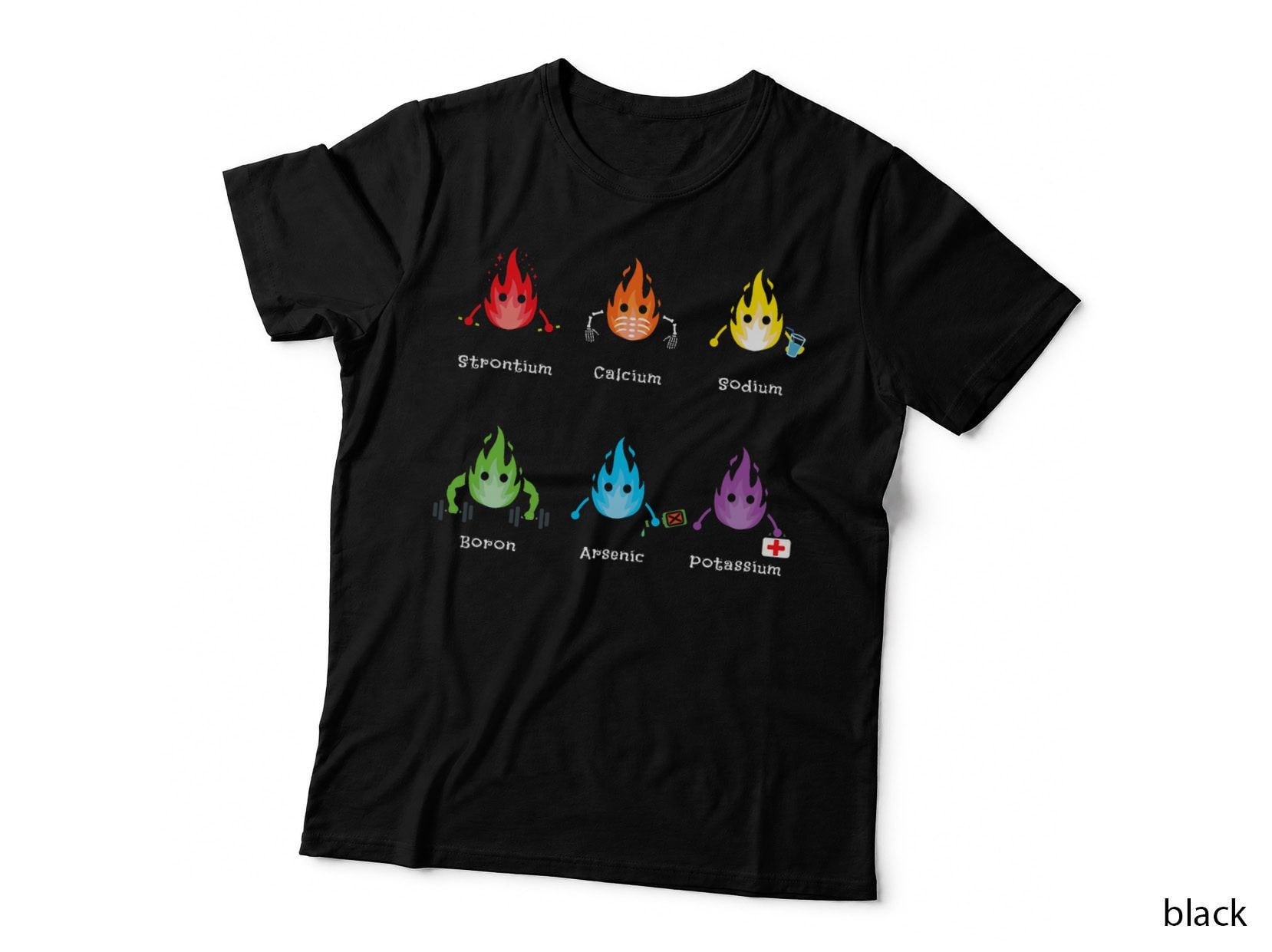 Periodic Elements Chemistry Lover Science Teacher T-Shirt
