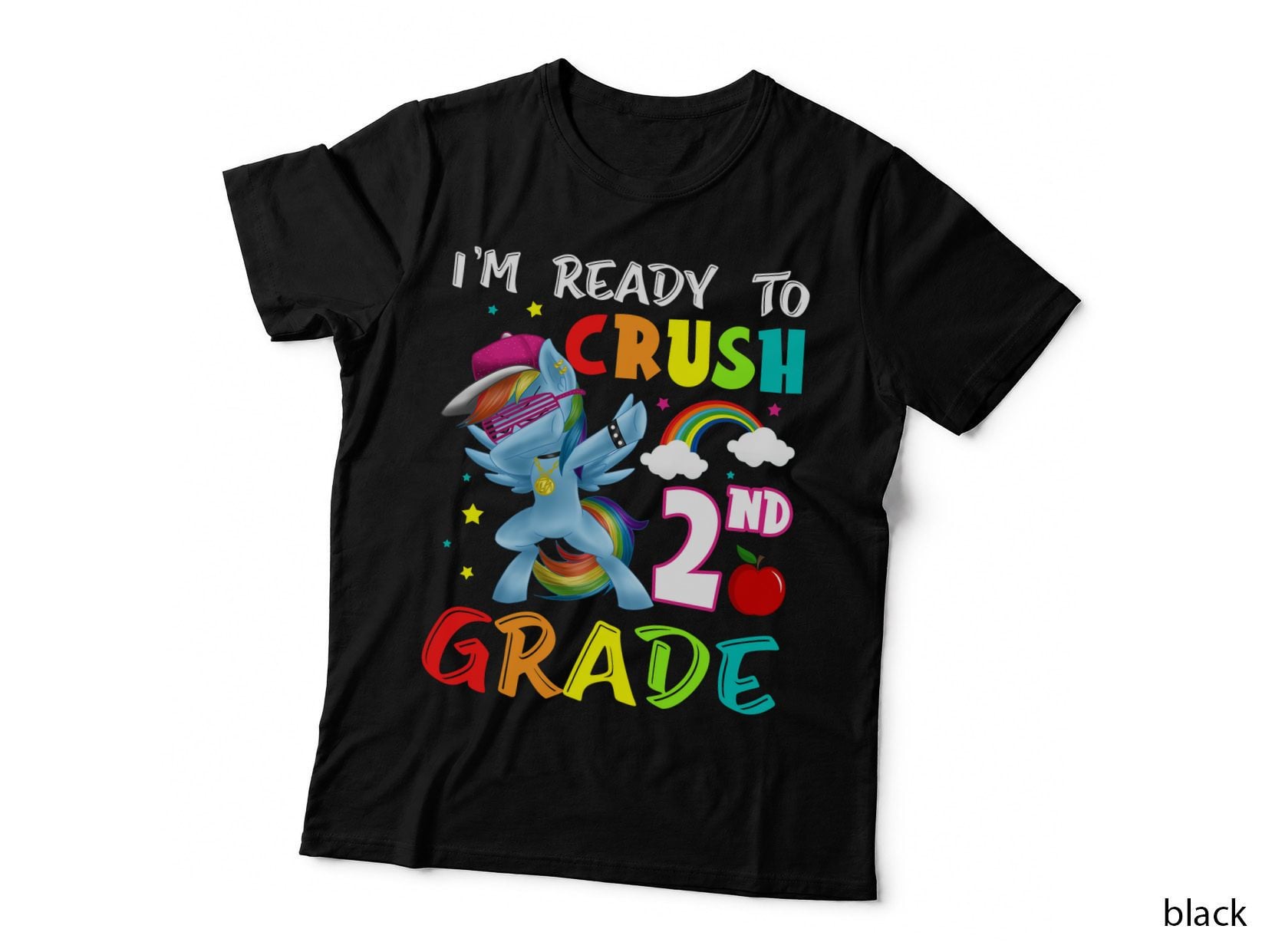 Ready to Crush Nd Grade Shirt, Teacher Shirt, Creative, Milestone, Gift T-Shirt