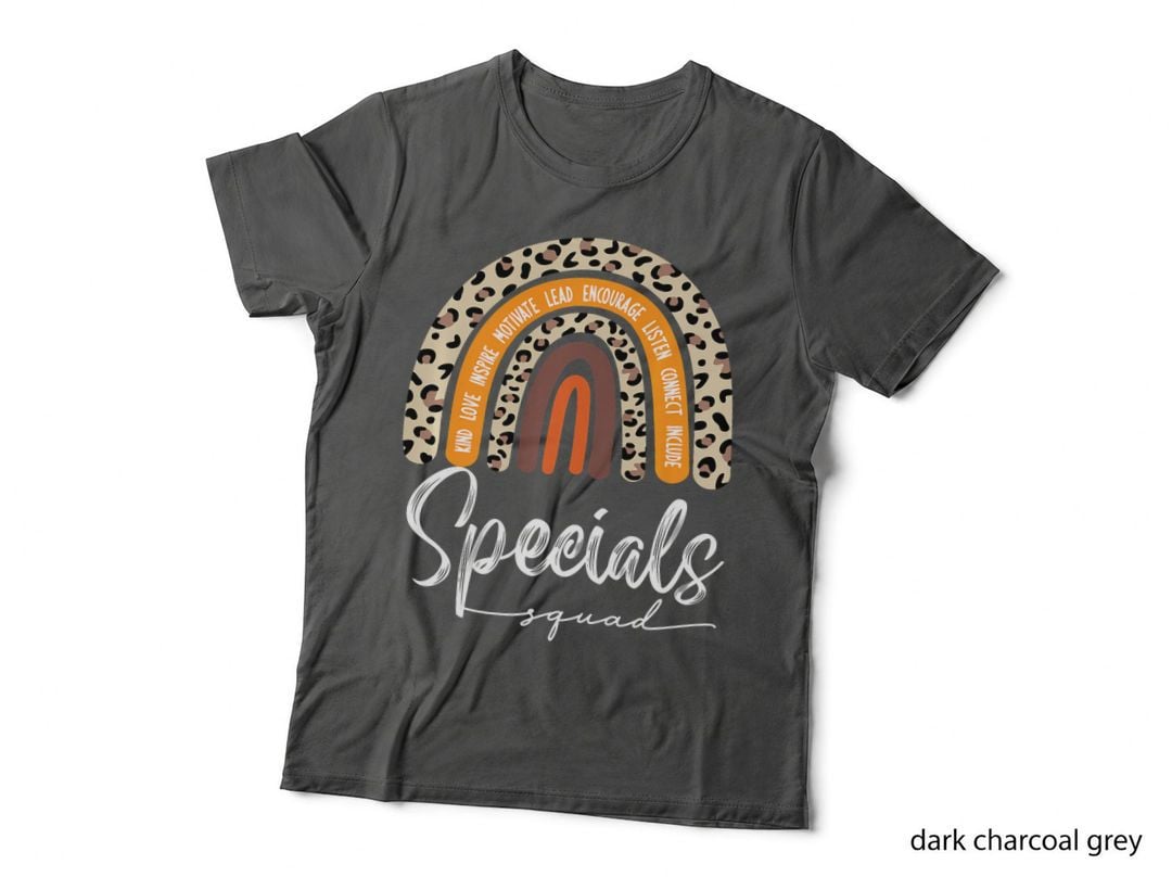 Specialist Squad Specials Teacher Professional Para Crew T-Shirt