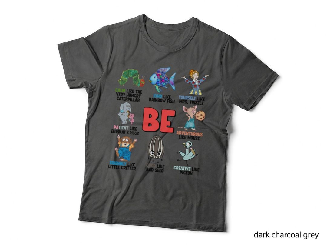 Still Read Childrens Books Fun Teacher T-Shirt, Classic Characters Be Graphic