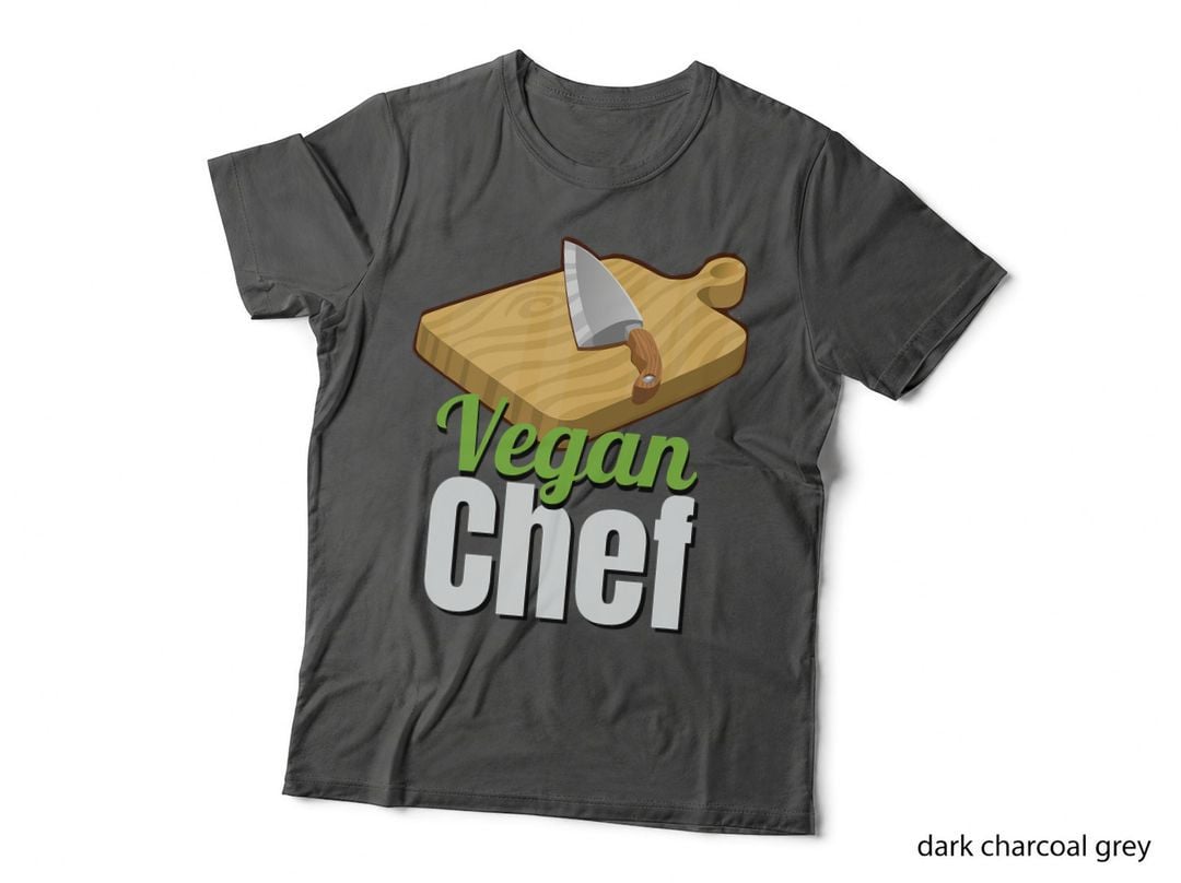 VEGAN CHEF Cutting BOARD T-Shirt