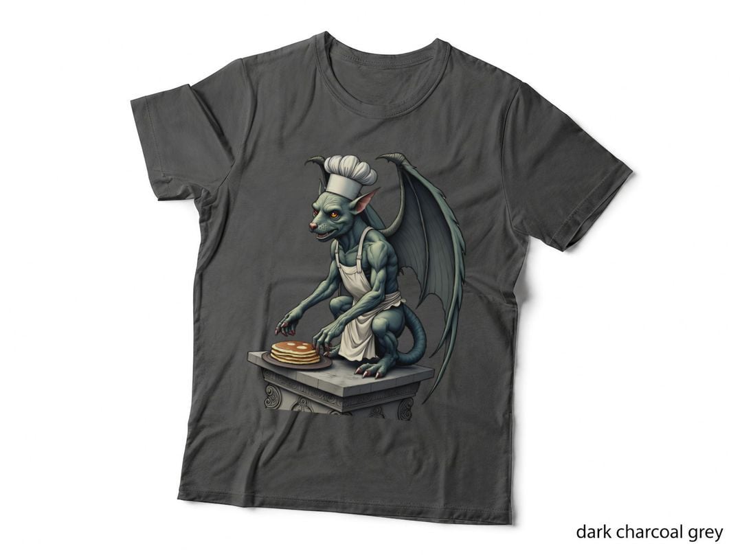 Winged Gargoyle Chef Apron T-Shirt