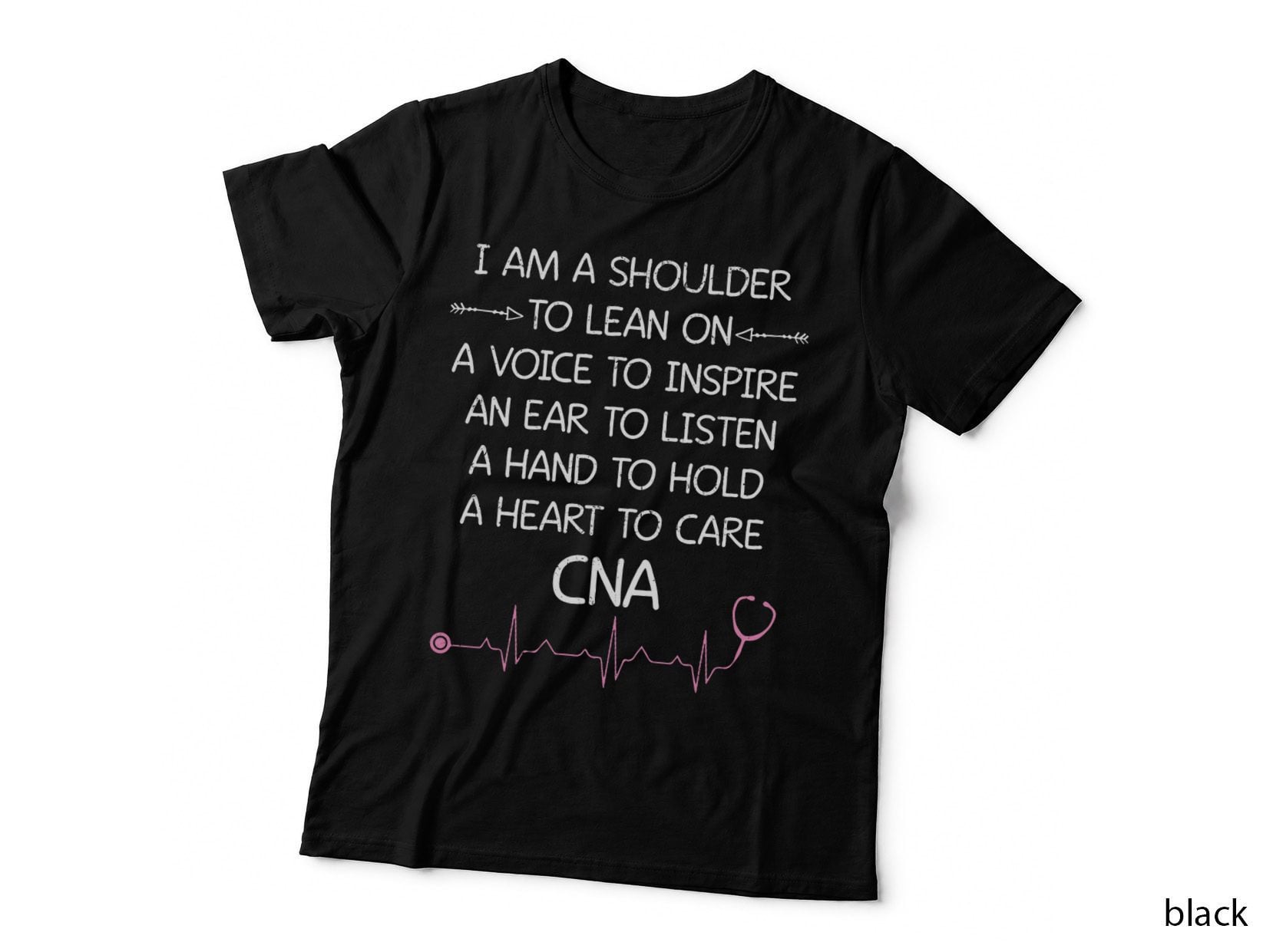 CNA Nurse Week Heart Care Certified Nursing Assistant Grad T-Shirt