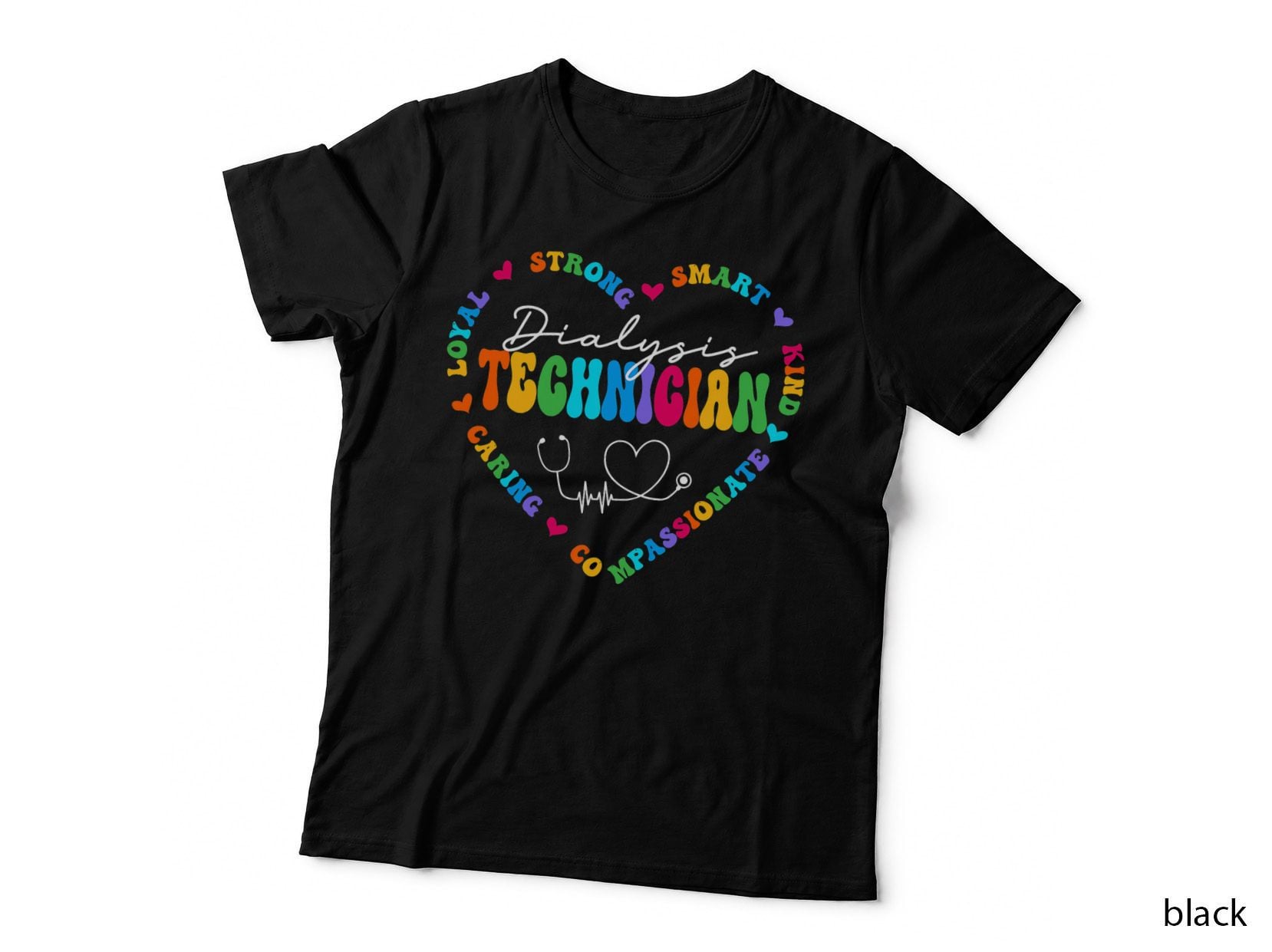 Cute Dialysis Technician Nurse Appreciation Nursing T-Shirt