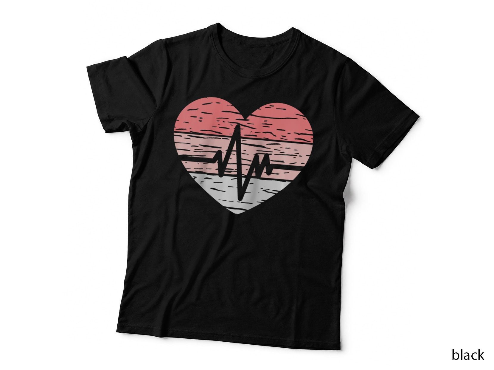 Doctors Nurses Medicine Med Students Distressed Nurse Heart T-Shirt
