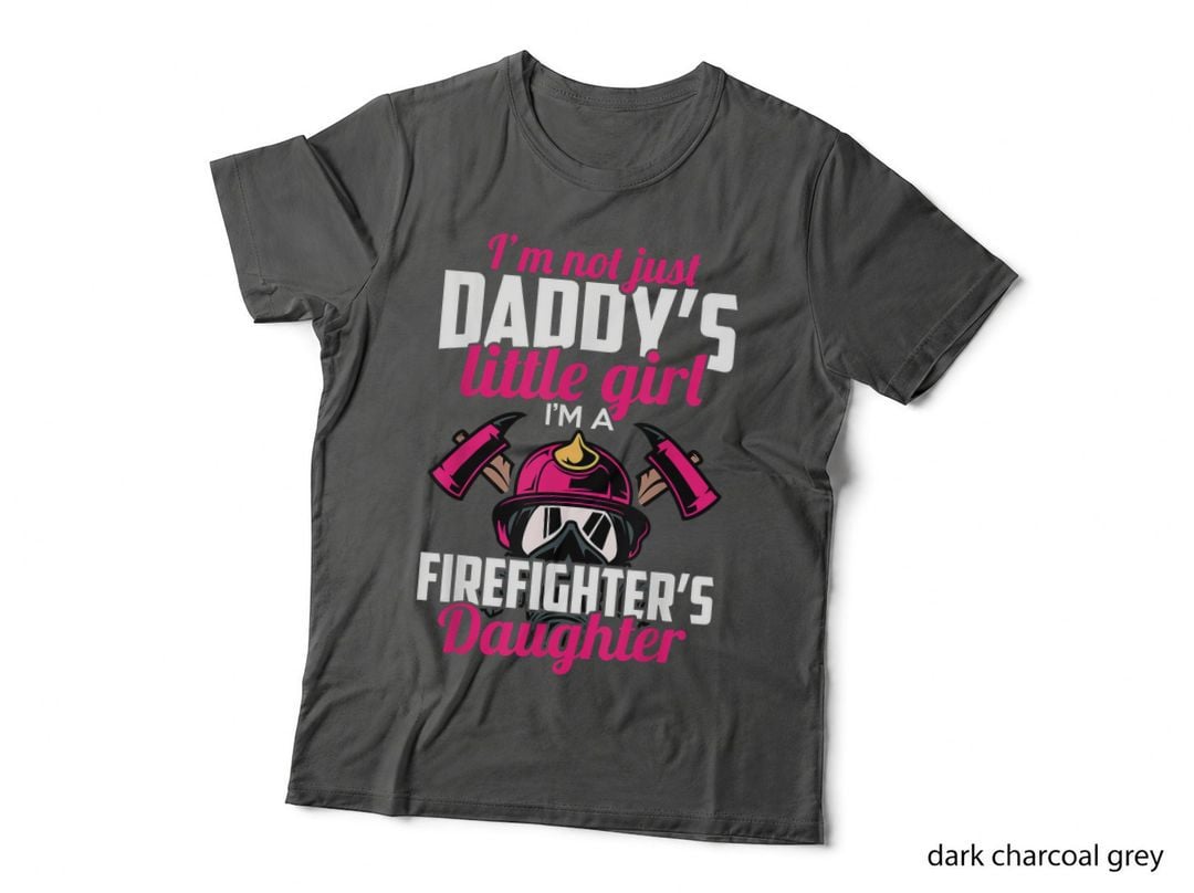 Firefighter Daughter Design for Kids, Firefighter Toddler T-Shirt